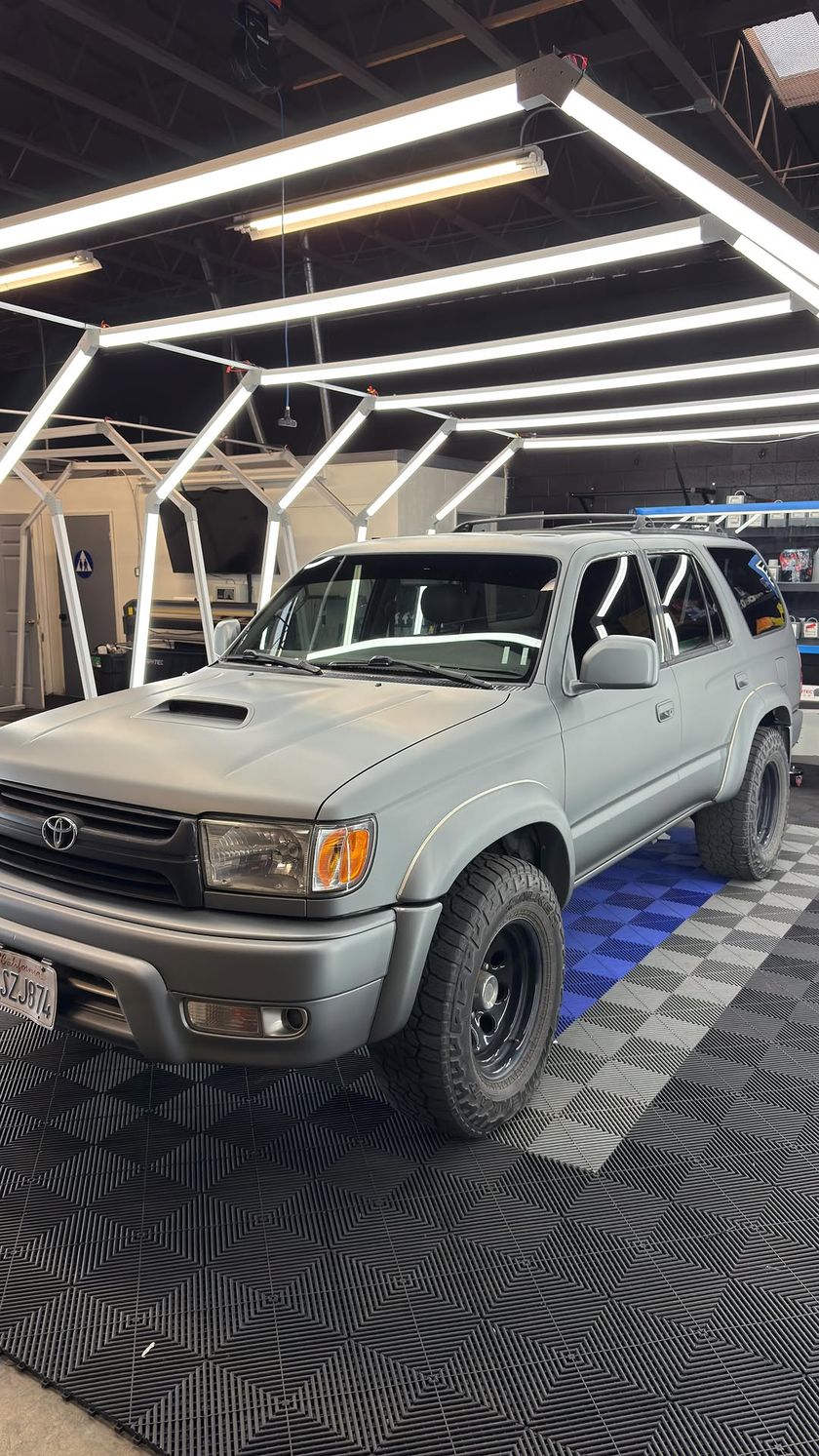 Toyota 4Runner — Before the Matte Anthracite Metallic wrap — The Tint Kings, Santa Maria